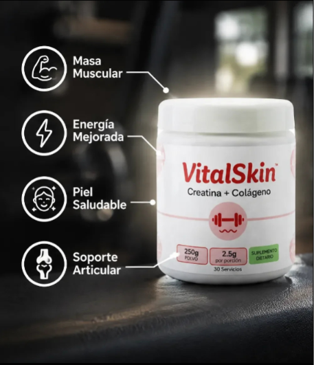 Creatina + Colageno VitalSkin