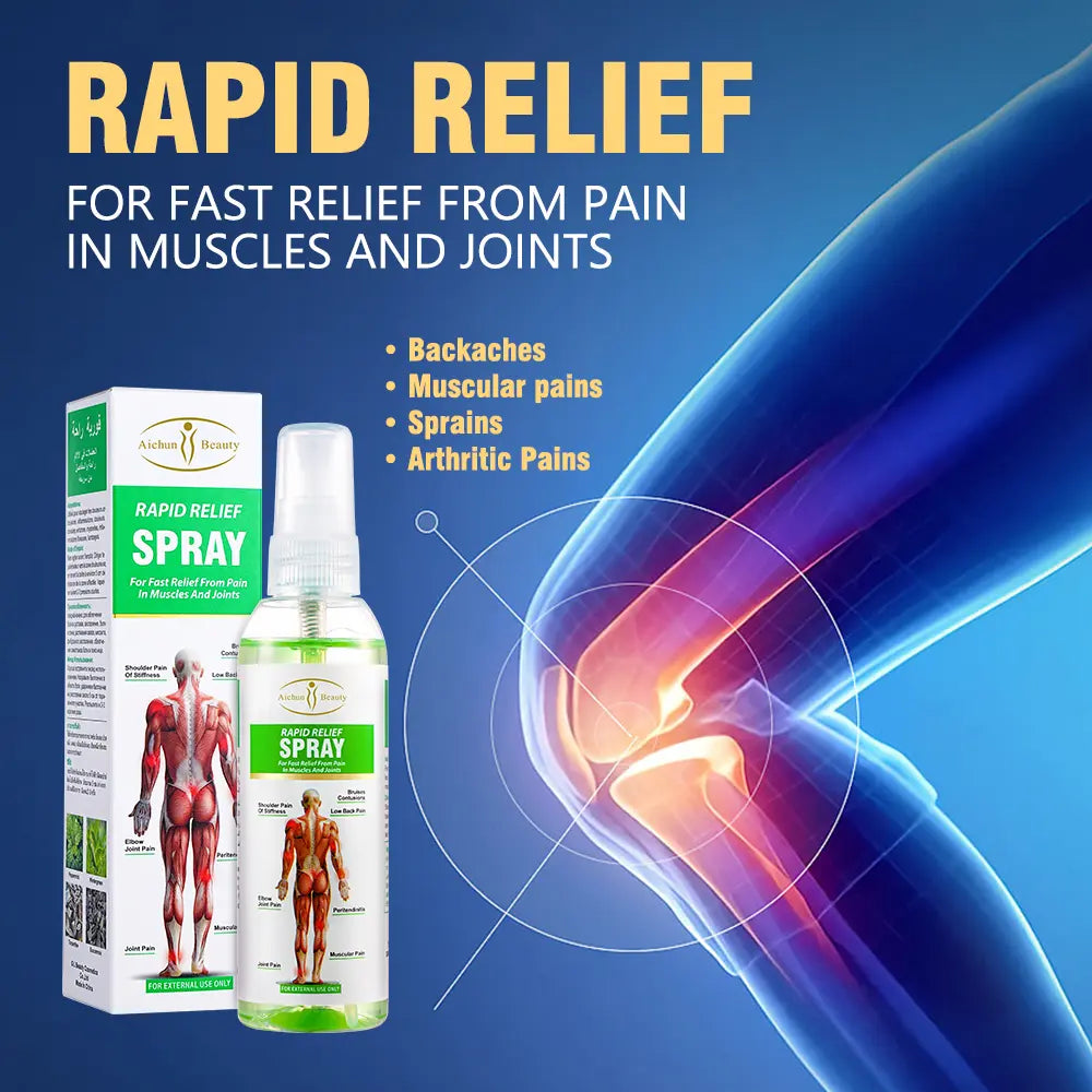 Aichun Beauty Rapid Relief Spray – Alivio Natural para Músculos y Articulaciones