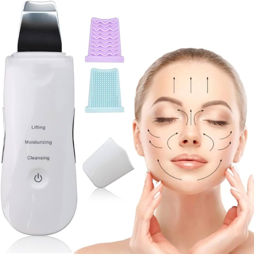 Limpiador Facial Ultrasónico 3 en 1