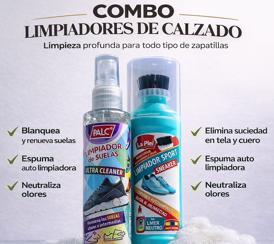 PALC® LIMPIADOR DE CALZADOS