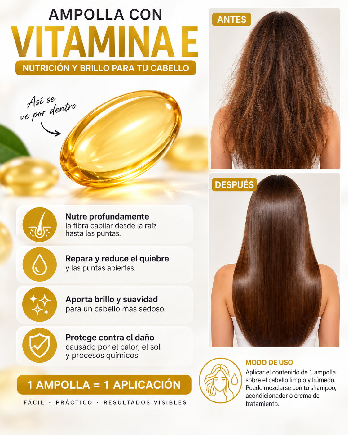 HAIR SOFTGEL - VITAMINA E