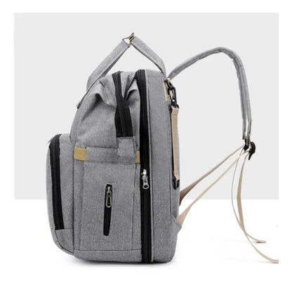 Mochila Pañalera 3 en 1: Mochila, Cuna y Cambiador