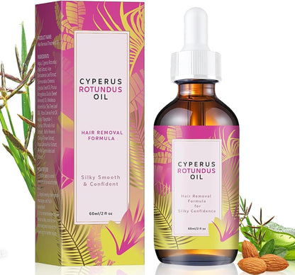 Aceite de Cyperus Rotundus 30g – Inhibidor de Vello Natural
