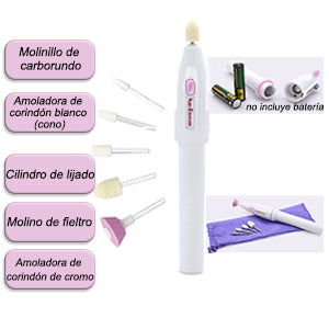 Kit de Manicura GlamNail Pro  5 en 1