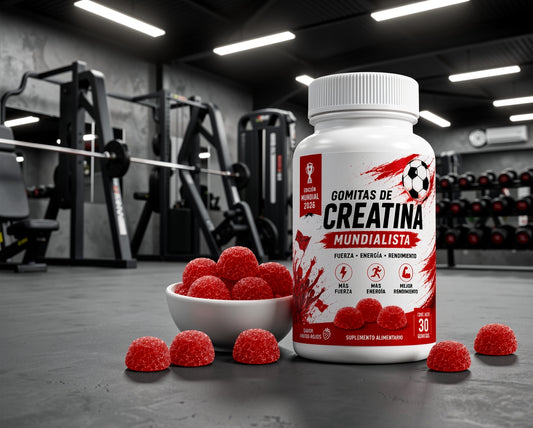 Creatina Mundialista en Gomitas
