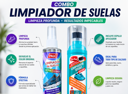 PALC® LIMPIADOR DE CALZADOS