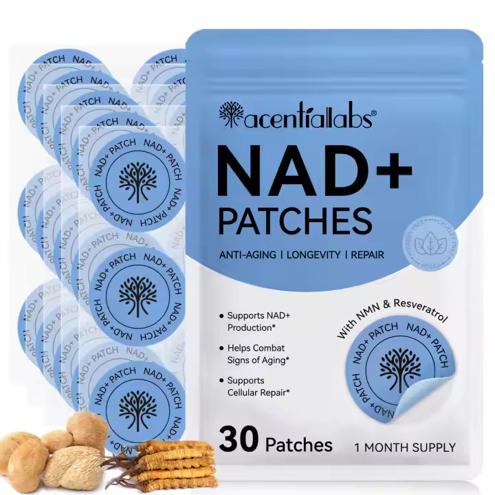 Parches NAD+ Acentia Labs | Pack de 30 días