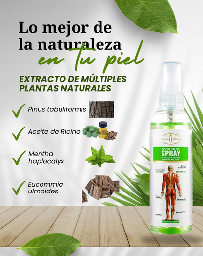 Aichun Beauty Rapid Relief Spray – Alivio Natural para Músculos y Articulaciones