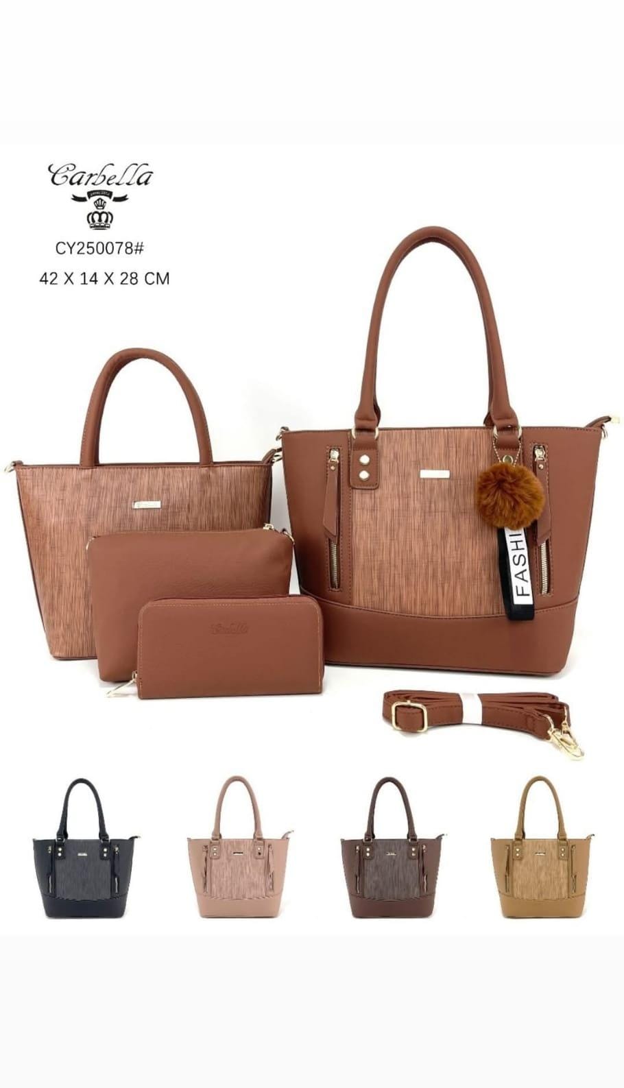 KIT BOLSO CARBELLA 4 EN 1