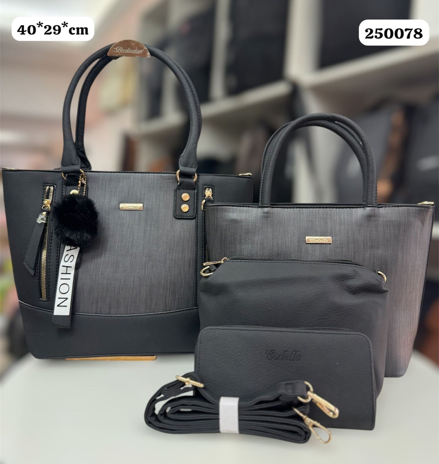 KIT BOLSO CARBELLA 4 EN 1