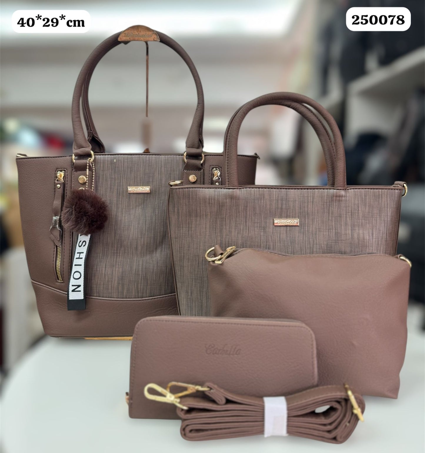 KIT BOLSO CARBELLA 4 EN 1