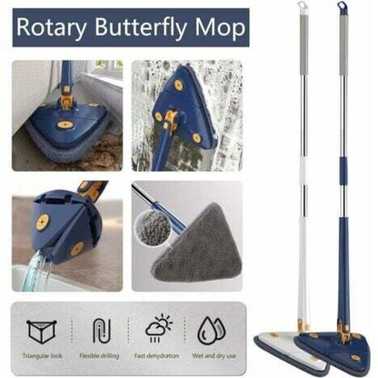Mopa Triangular Rotativa 360º – Rotary Butterfly Mop