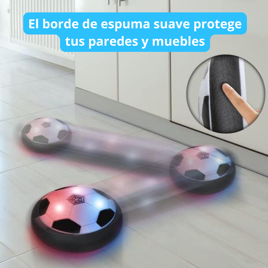 Balón Flotante Air Power Football – Luces LED RGB