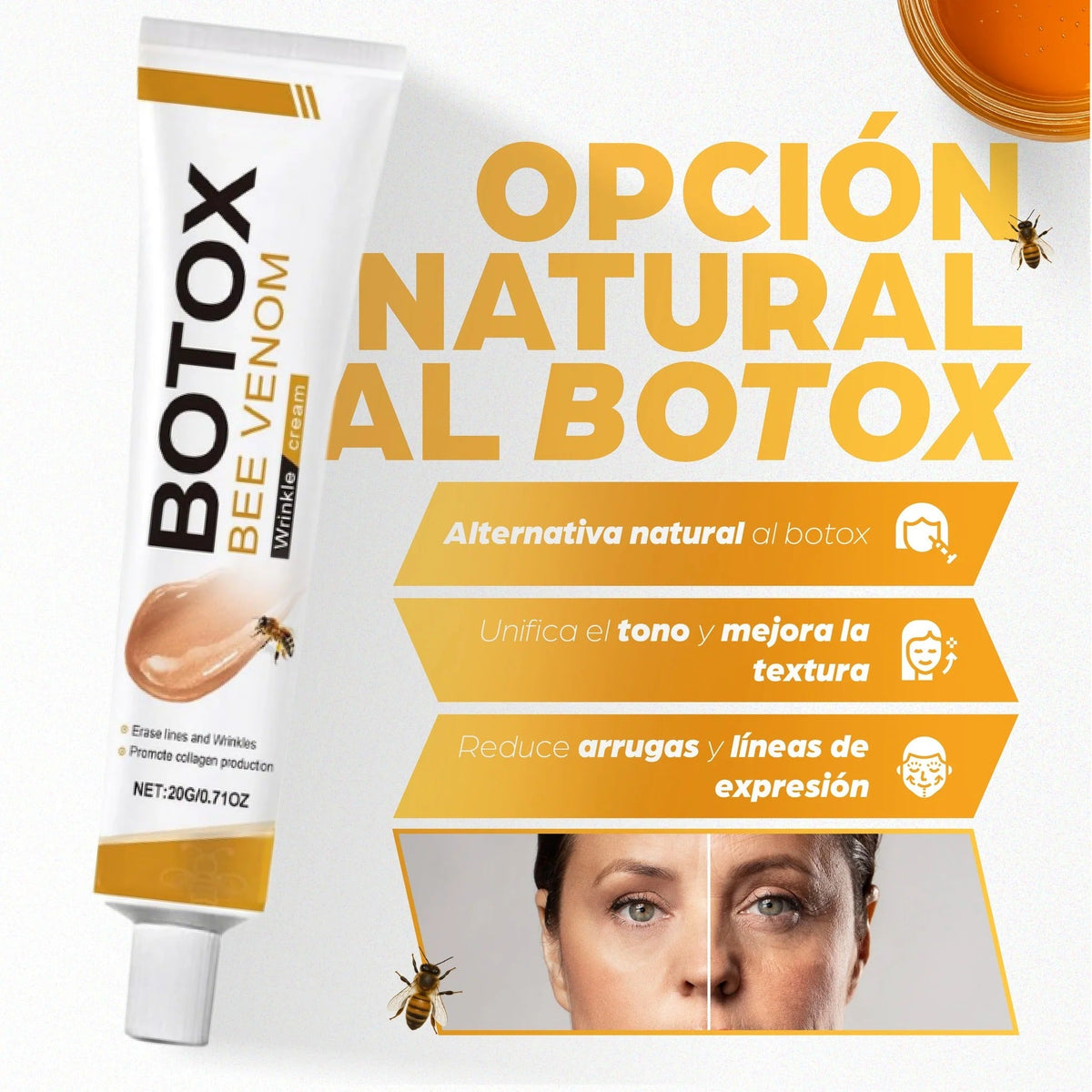 Crema Botox Bee Venom