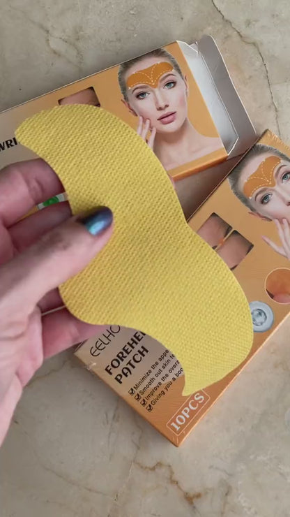 Parche antiarrugas para las líneas de la frente