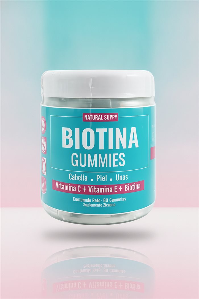 Gomitas deliciosas para un cabello, piel y uñas radiantes